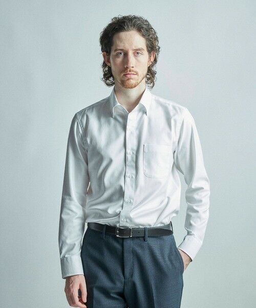 MEN'S BIGI / メンズビギ シャツ・ブラウス | 【ACTIVE TAILOR/アクティブテイラー】コットンツイルドレスシャツ＜イージーケア＞ | 詳細3
