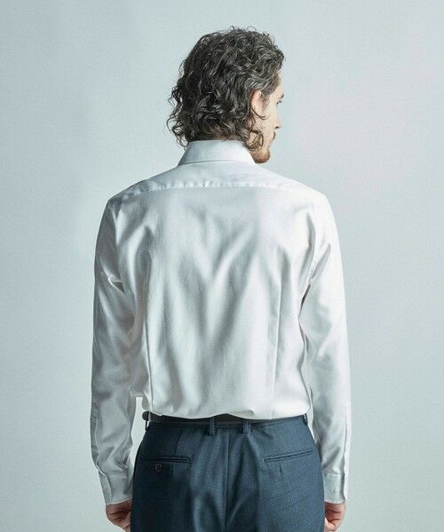 MEN'S BIGI / メンズビギ シャツ・ブラウス | 【ACTIVE TAILOR/アクティブテイラー】コットンツイルドレスシャツ＜イージーケア＞ | 詳細5