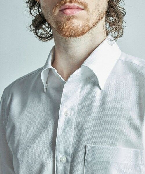 MEN'S BIGI / メンズビギ シャツ・ブラウス | 【ACTIVE TAILOR/アクティブテイラー】コットンツイルドレスシャツ＜イージーケア＞ | 詳細6