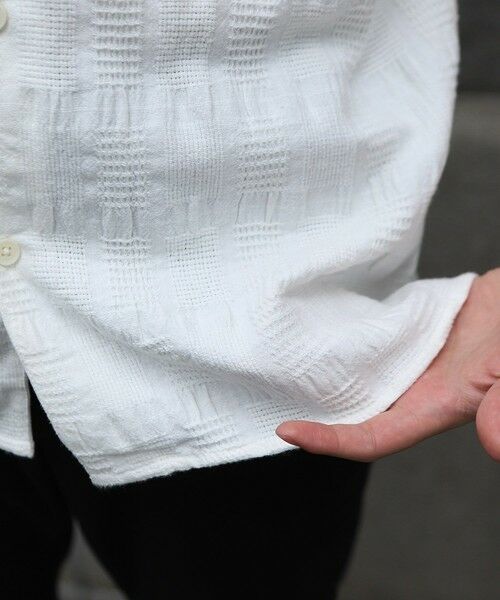 MEN'S BIGI / メンズビギ シャツ・ブラウス | 【Wax London/ワックスロンドン】ジャガードシャツ | 詳細7