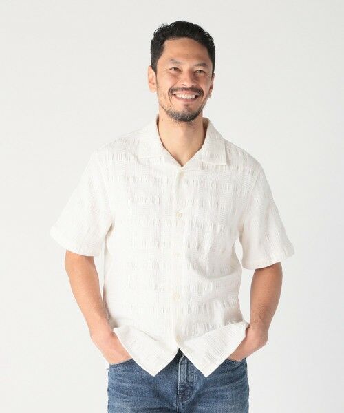 MEN'S BIGI / メンズビギ シャツ・ブラウス | 【Wax London/ワックスロンドン】ジャガードシャツ | 詳細1