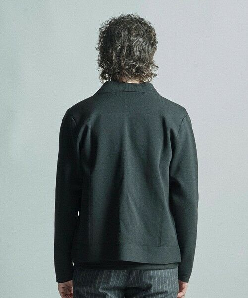 MEN'S BIGI / メンズビギ ブルゾン | デニムジャケット風ミラノリブニットアウター | 詳細11