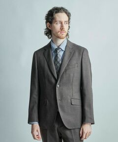 MEN'S BIGI / メンズビギ テーラードジャケット | ミックスヤーン/ホップサックテーラードジャケット