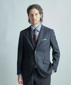 MEN'S BIGI / メンズビギ テーラードジャケット | ミックスヤーン/ホップサックテーラードジャケット