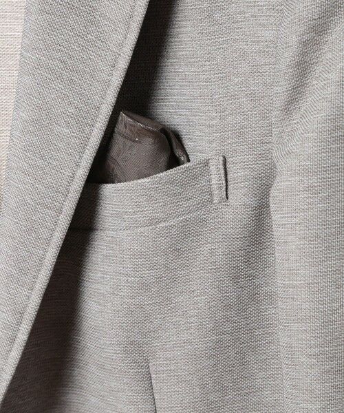 MEN'S BIGI / メンズビギ テーラードジャケット | 【ACTIVE TAILOR/アクティブテイラー】カラミメッシュストレッチジャケット<ストレッチ><通気性> | 詳細7
