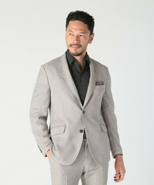 MEN'S BIGI / メンズビギ テーラードジャケット | 【ACTIVE TAILOR/アクティブテイラー】カラミメッシュストレッチジャケット<ストレッチ><通気性> | 詳細4