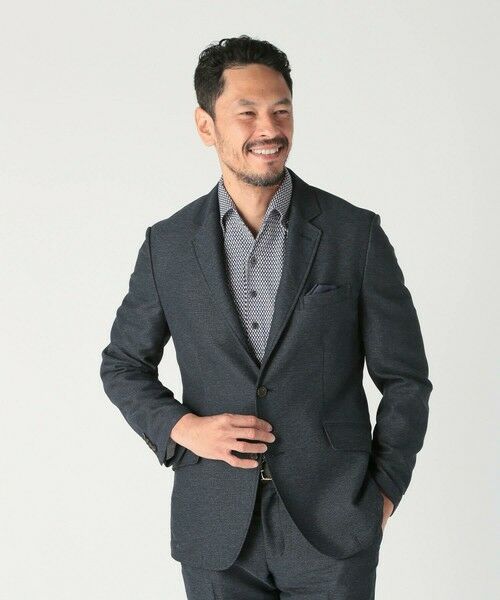 MEN'S BIGI / メンズビギ テーラードジャケット | 【ACTIVE TAILOR/アクティブテイラー】カラミメッシュストレッチジャケット<ストレッチ><通気性> | 詳細18