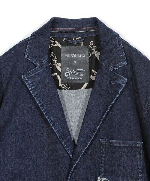MEN'S BIGI / メンズビギ Gジャン・デニムジャケット | 【DENHAM/デンハム】別注 デニムテーラードジャケット | 詳細1