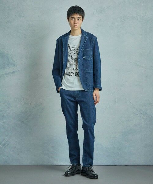 MEN'S BIGI / メンズビギ Gジャン・デニムジャケット | 【DENHAM/デンハム】別注 デニムテーラードジャケット | 詳細19
