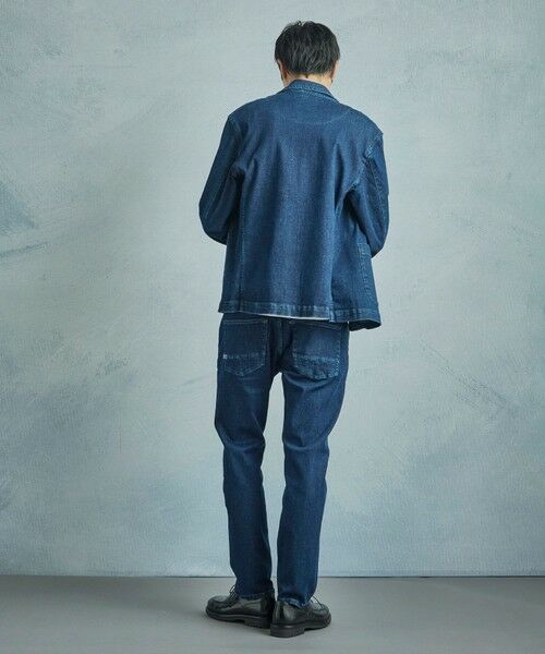 MEN'S BIGI / メンズビギ Gジャン・デニムジャケット | 【DENHAM/デンハム】別注 デニムテーラードジャケット | 詳細21