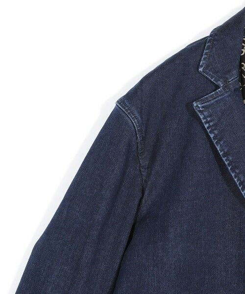 MEN'S BIGI / メンズビギ Gジャン・デニムジャケット | 【DENHAM/デンハム】別注 デニムテーラードジャケット | 詳細4