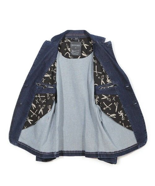 MEN'S BIGI / メンズビギ Gジャン・デニムジャケット | 【DENHAM/デンハム】別注 デニムテーラードジャケット | 詳細6