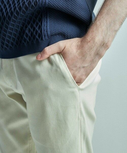 MEN'S BIGI / メンズビギ ショート・ハーフ・半端丈パンツ | ハイパワーストレッチツイルクロップドパンツ〈ストレッチ〉 | 詳細3