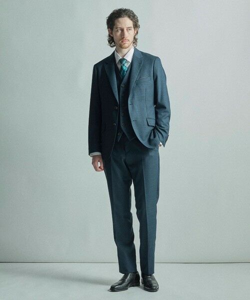 MEN'S BIGI / メンズビギ スラックス・ドレスパンツ | ミックスヤーン/ホップサックスラックス | 詳細12