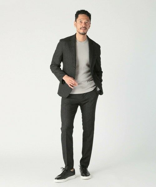 MEN'S BIGI / メンズビギ スラックス・ドレスパンツ | 【ACTIVE TAILOR/アクティブテイラー】カラミメッシュストレッチパンツ<ストレッチ><通気性> | 詳細14