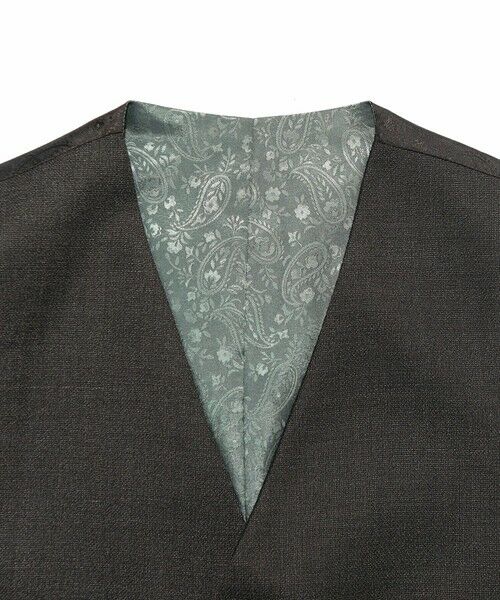 MEN'S BIGI / メンズビギ ベスト | ミックスヤーン/ポップサック リバーシブルベスト | 詳細9