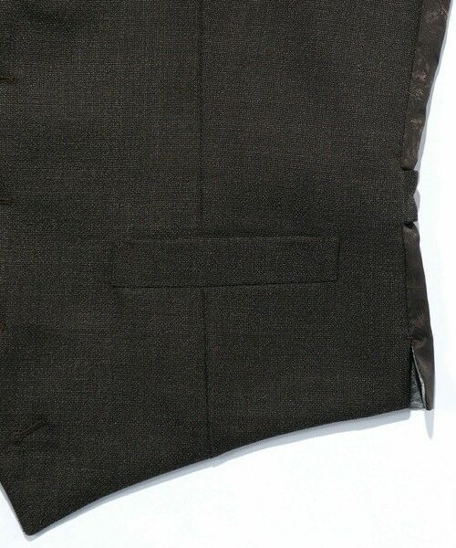 MEN'S BIGI / メンズビギ ベスト | ミックスヤーン/ポップサック リバーシブルベスト | 詳細13