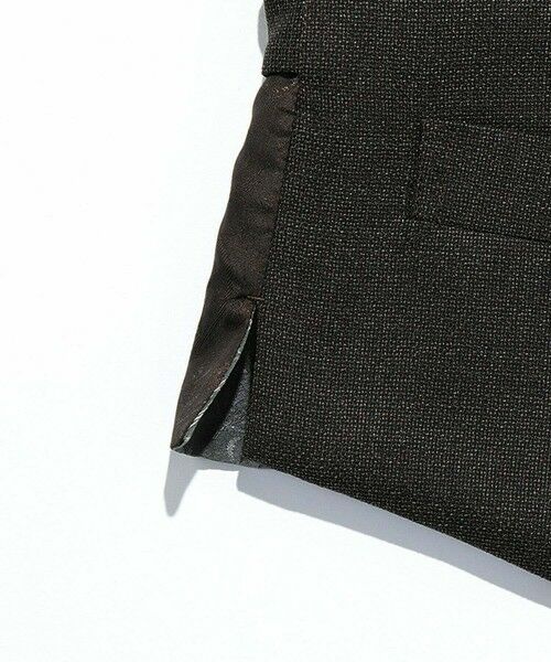 MEN'S BIGI / メンズビギ ベスト | ミックスヤーン/ポップサック リバーシブルベスト | 詳細14