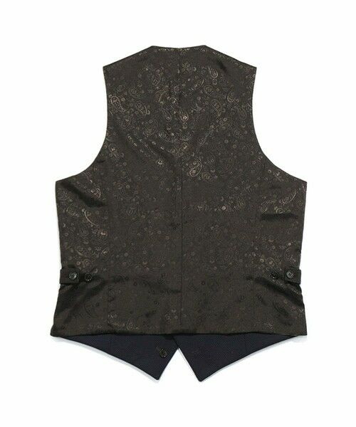MEN'S BIGI / メンズビギ ベスト | ミックスヤーン/ポップサック リバーシブルベスト | 詳細15