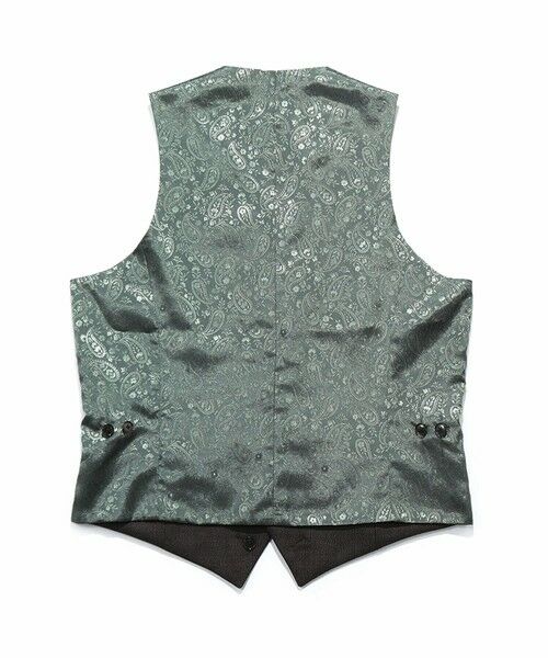 MEN'S BIGI / メンズビギ ベスト | ミックスヤーン/ポップサック リバーシブルベスト | 詳細21