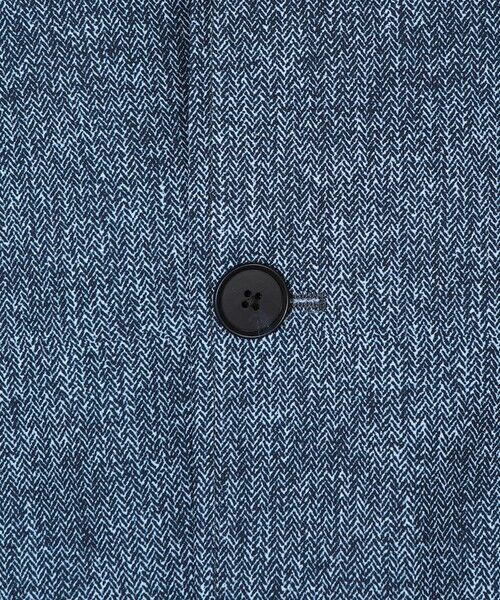 MEN'S BIGI / メンズビギ その他アウター | ドットエアーヘリンボーンプリントスタンドカラージャケット＜保温/透湿/撥水/防シワ/ストレッチ＞ | 詳細11