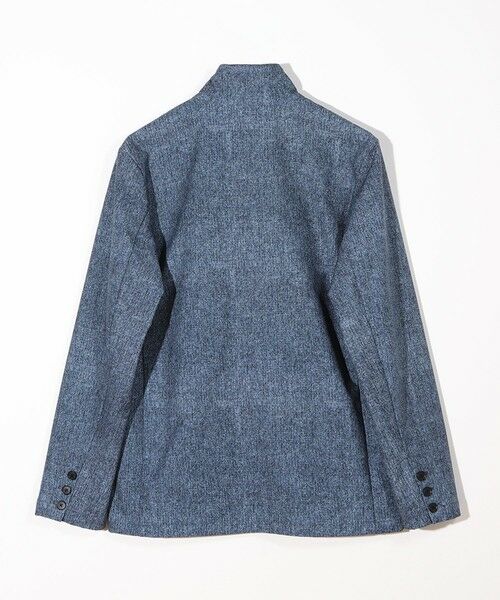 MEN'S BIGI / メンズビギ その他アウター | ドットエアーヘリンボーンプリントスタンドカラージャケット＜保温/透湿/撥水/防シワ/ストレッチ＞ | 詳細16