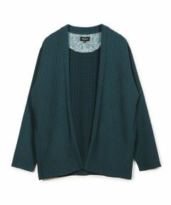 MEN'S BIGI / メンズビギ カーディガン・ボレロ | ワッフルシアサッカー素材カーディガン