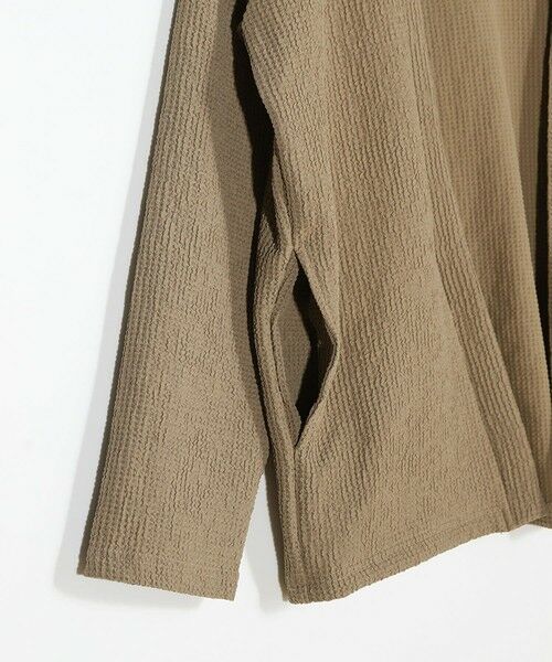 MEN'S BIGI / メンズビギ カーディガン・ボレロ | ワッフルシアサッカー素材カーディガン | 詳細3