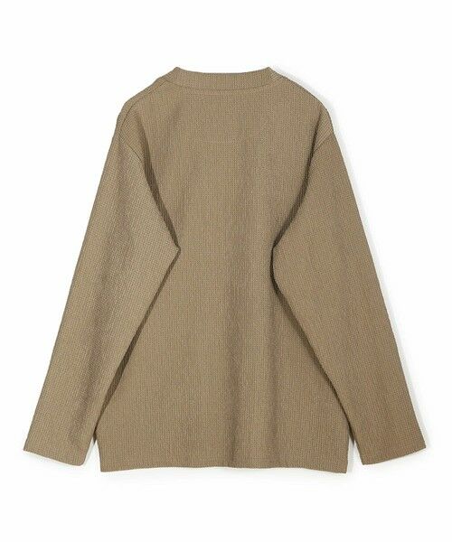 MEN'S BIGI / メンズビギ カーディガン・ボレロ | ワッフルシアサッカー素材カーディガン | 詳細4