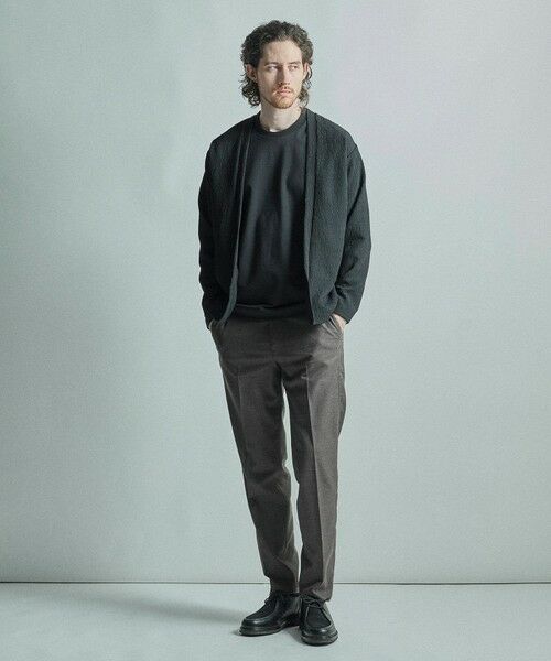 MEN'S BIGI / メンズビギ カーディガン・ボレロ | ワッフルシアサッカー素材カーディガン | 詳細12