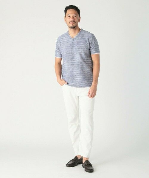 MEN'S BIGI / メンズビギ Tシャツ | スラブタック天竺素材Tシャツ<吸水速乾> | 詳細7