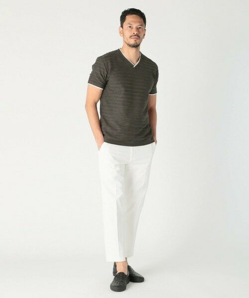 MEN'S BIGI / メンズビギ Tシャツ | スラブタック天竺素材Tシャツ<吸水速乾> | 詳細13