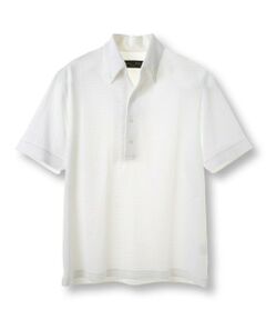 MEN'S BIGI / メンズビギ ポロシャツ | 【ACTIVE TAILOR】サッカー織りポロシャツ<COOL MAX/吸水速乾>