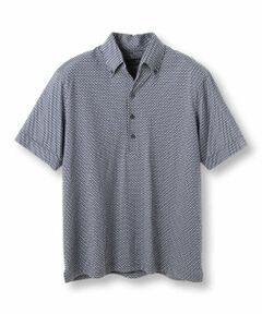 MEN'S BIGI / メンズビギ ポロシャツ | 【ACTIVE TAILOR】サッカー織りポロシャツ<COOL MAX/吸水速乾>