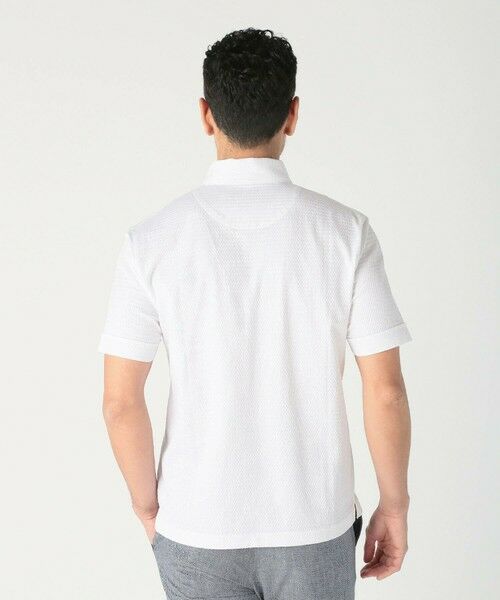 MEN'S BIGI / メンズビギ ポロシャツ | 【ACTIVE TAILOR】サッカー織りポロシャツ<COOL MAX/吸水速乾> | 詳細3