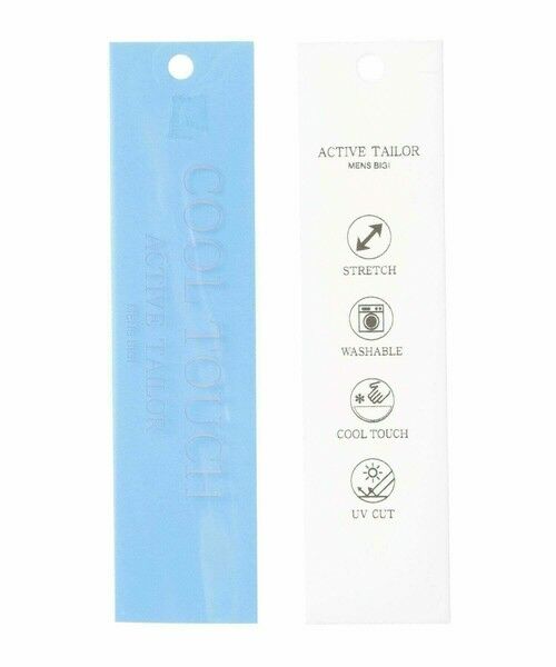 MEN'S BIGI / メンズビギ Tシャツ | 【ACTIVE TAILOR/アクティブテイラー】シルケットスムースVネックTシャツ＜接触冷感 / UVカット＞ | 詳細7