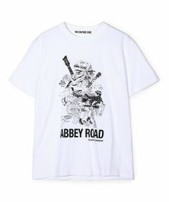 MEN'S BIGI / メンズビギ Tシャツ | 【THE CULTURE CODE x Klaus Voormann x MEN'S BIGI 】 別注プリントTシャツ＜Abbey Road＞