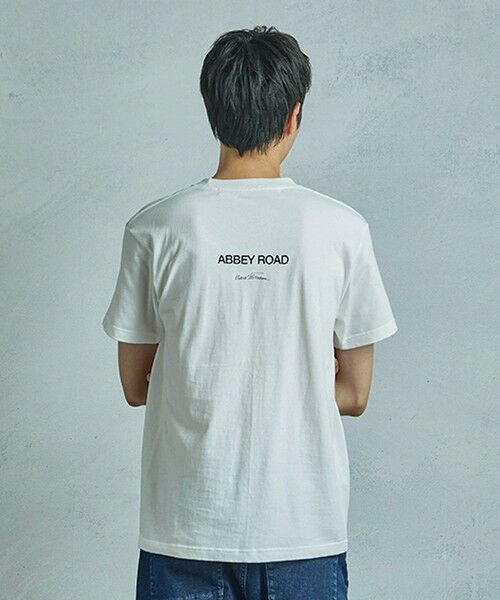 MEN'S BIGI / メンズビギ Tシャツ | 【THE CULTURE CODE x Klaus Voormann x MEN'S BIGI 】 別注プリントTシャツ＜Abbey Road＞ | 詳細3
