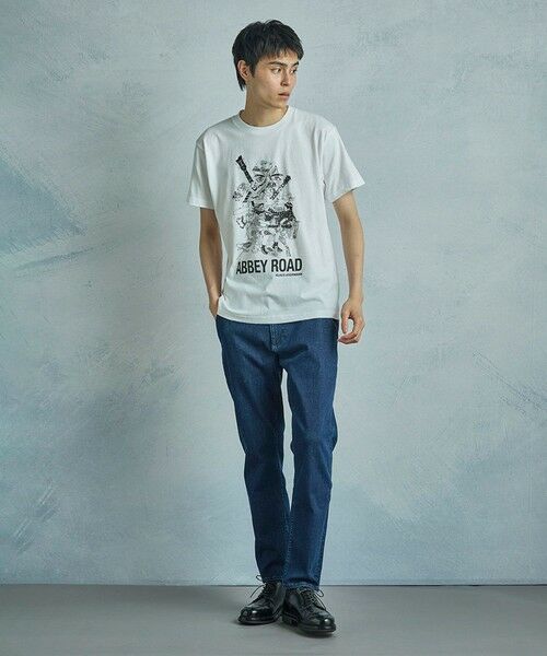 MEN'S BIGI / メンズビギ Tシャツ | 【THE CULTURE CODE x Klaus Voormann x MEN'S BIGI 】 別注プリントTシャツ＜Abbey Road＞ | 詳細4