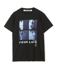 MEN'S BIGI / メンズビギ Tシャツ | 【THE CULTURE CODE x Klaus Voormann x MEN'S BIGI 】別注プリントT＜Four Lads＞