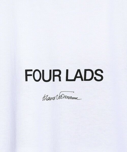 MEN'S BIGI / メンズビギ Tシャツ | 【THE CULTURE CODE x Klaus Voormann x MEN'S BIGI 】別注プリントT＜Four Lads＞ | 詳細4