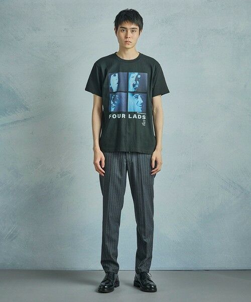 MEN'S BIGI / メンズビギ Tシャツ | 【THE CULTURE CODE x Klaus Voormann x MEN'S BIGI 】別注プリントT＜Four Lads＞ | 詳細9