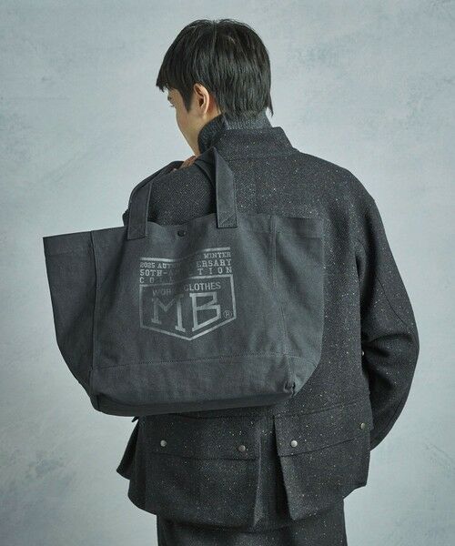 MEN'S BIGI / メンズビギ トートバッグ | 【50th Anniv . 菊池武夫】LOGO TOTE | 詳細2