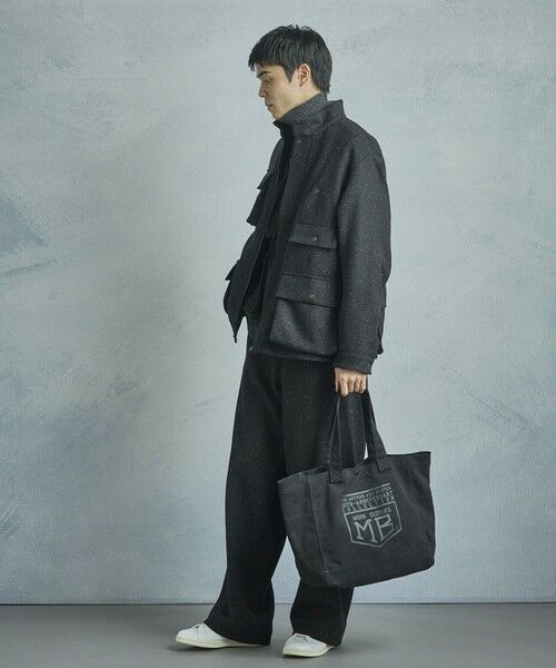 MEN'S BIGI / メンズビギ トートバッグ | 【50th Anniv . 菊池武夫】LOGO TOTE | 詳細3