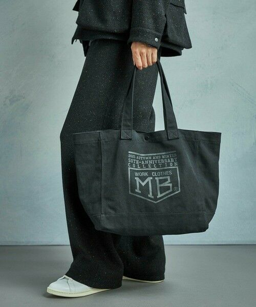 MEN'S BIGI / メンズビギ トートバッグ | 【50th Anniv . 菊池武夫】LOGO TOTE | 詳細1