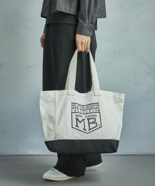 MEN'S BIGI / メンズビギ トートバッグ | 【50th Anniv . 菊池武夫】LOGO TOTE | 詳細10