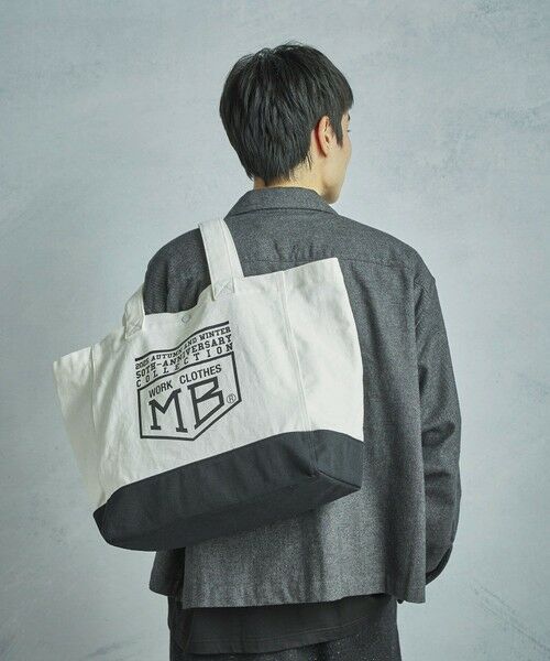 MEN'S BIGI / メンズビギ トートバッグ | 【50th Anniv . 菊池武夫】LOGO TOTE | 詳細11