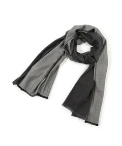 MEN'S BIGI / メンズビギ マフラー・ショール・スヌード・ストール | カシミヤ混リバーシブルマフラー