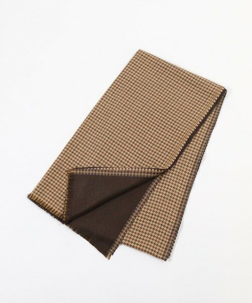 MEN'S BIGI / メンズビギ マフラー・ショール・スヌード・ストール | カシミヤ混リバーシブルマフラー | 詳細8