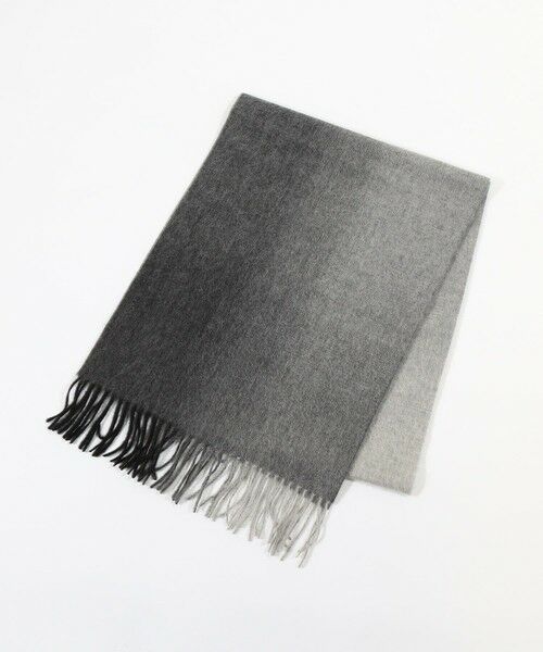 MEN'S BIGI / メンズビギ マフラー・ショール・スヌード・ストール | ベビーカシミヤ オンブレーグラデーションストール | 詳細1